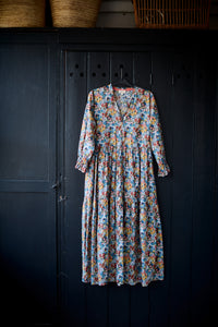 JANUARY SALE | MADE IN ENGLAND| JUSTINE TABAK . Liberty print dresses on sale
