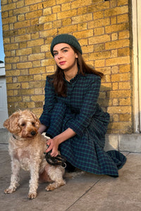 Blackwatch Tartan Shirt Dress | Made in England | Justine Tabak