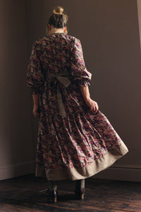 Liberty Tana Lawn Floral Print Maxi Dress. Made in England