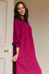 Midhurst Dress in Mulberry