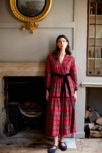 Tartan maxi dress Clearance