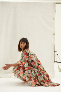 Maxi dress made in Liberty Tana Lawn, Made in England